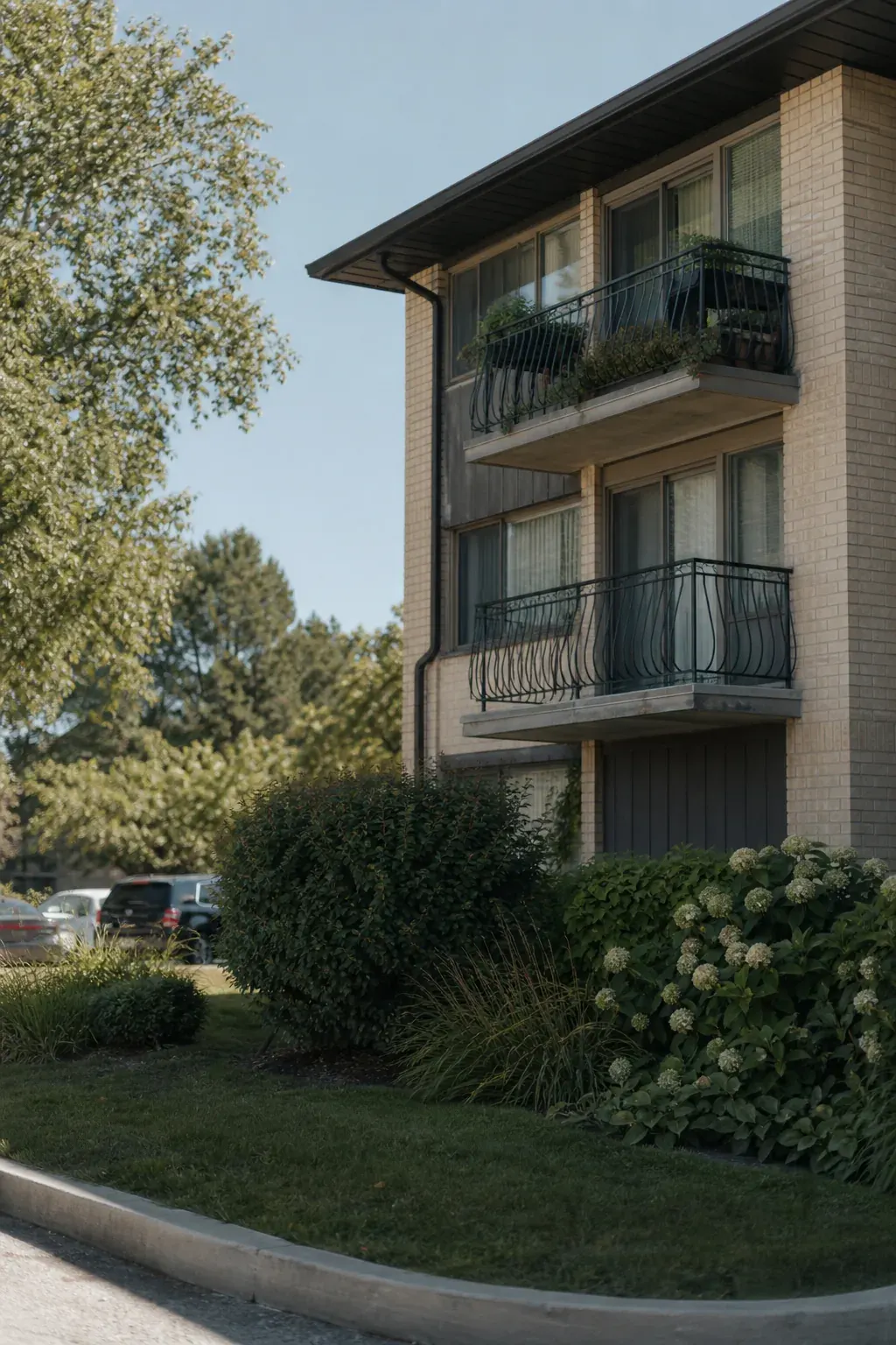 Small low-rise apartment building
