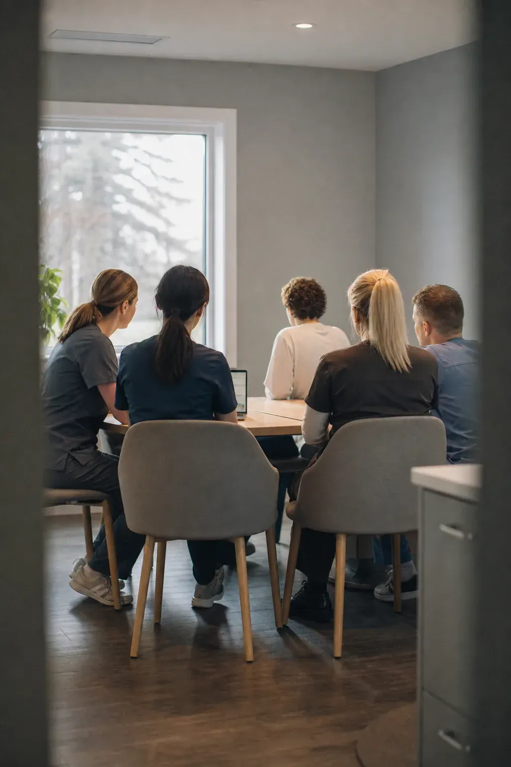 Clinic team meeting