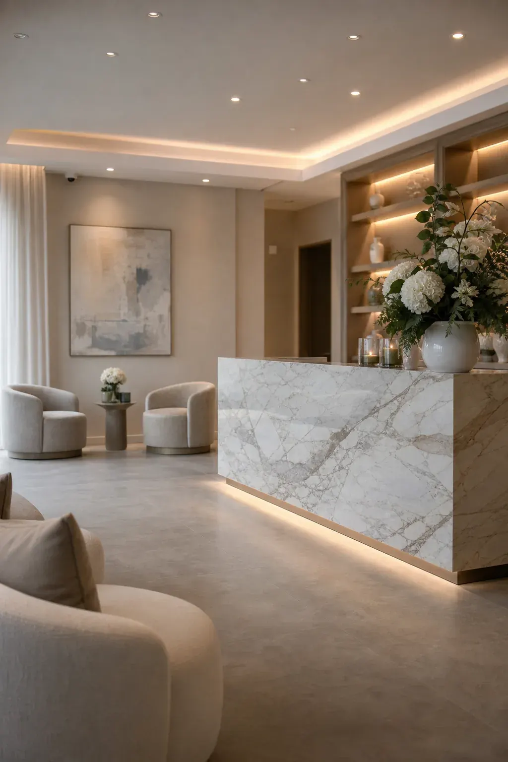 Med spa reception