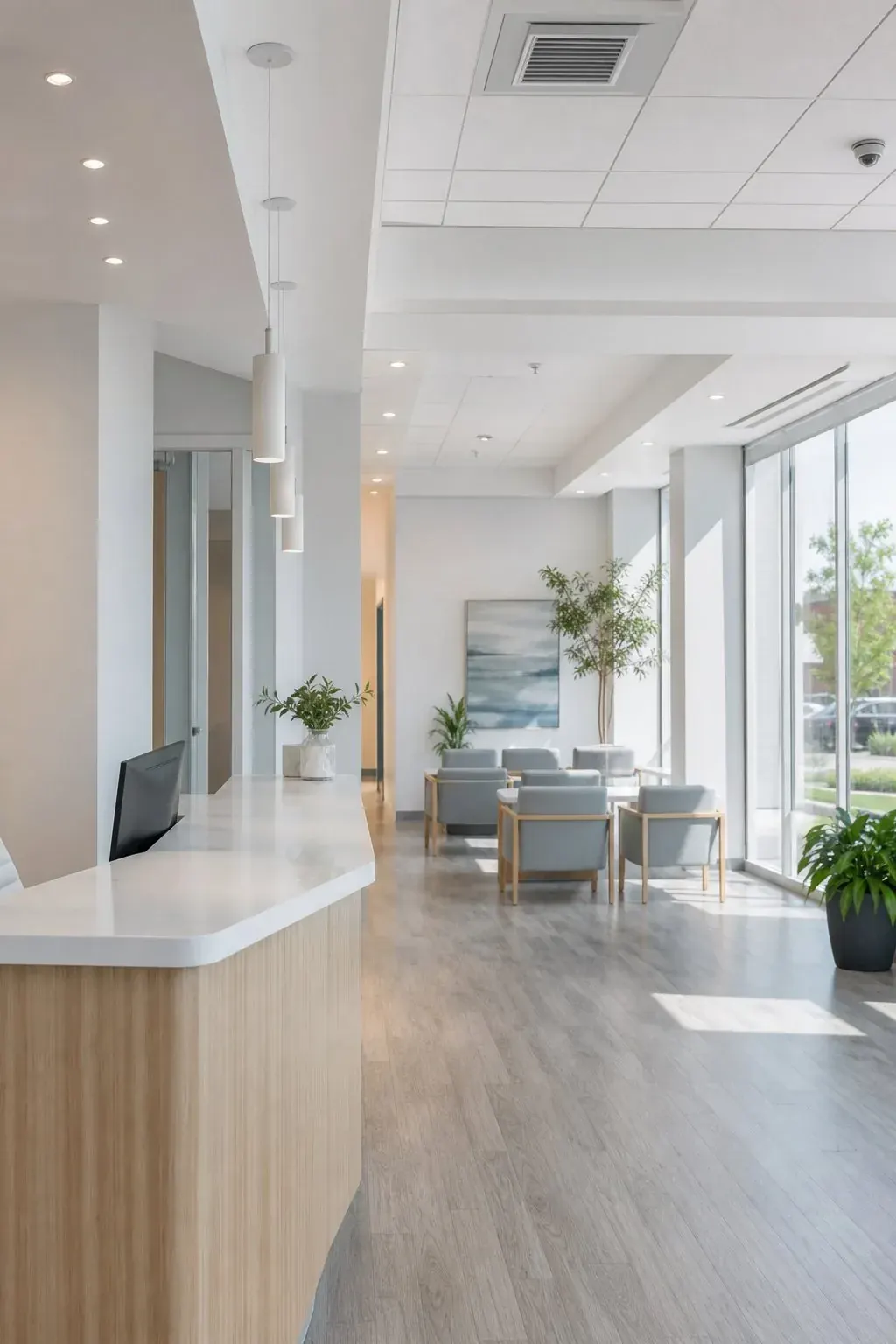 Clinic reception