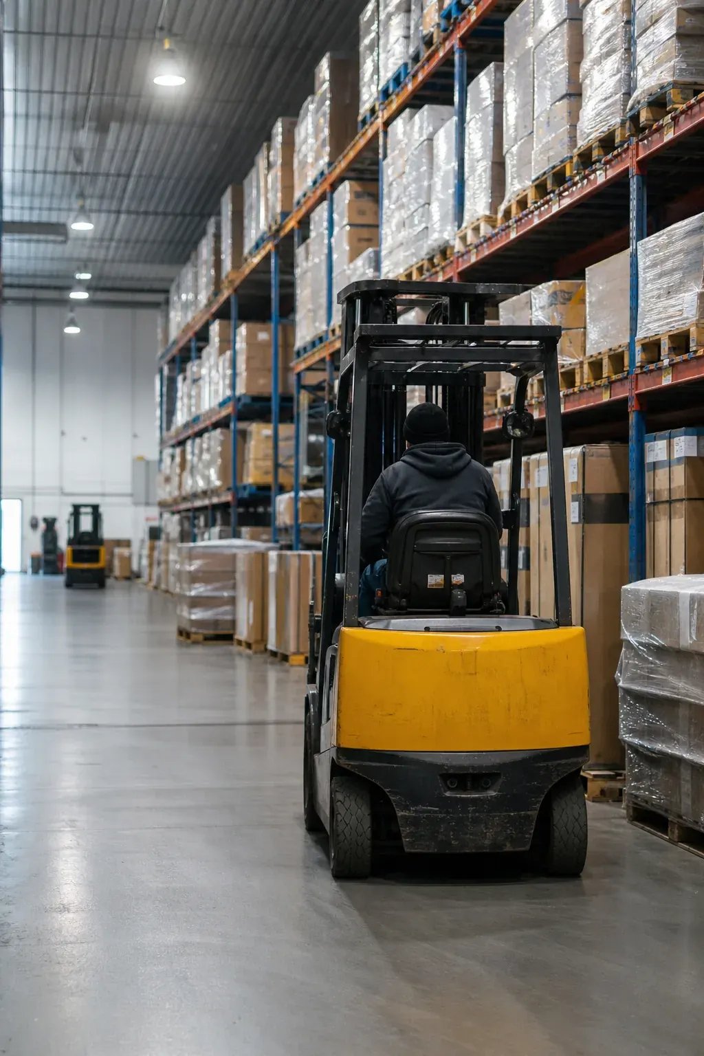 Warehouse racking full of inventory