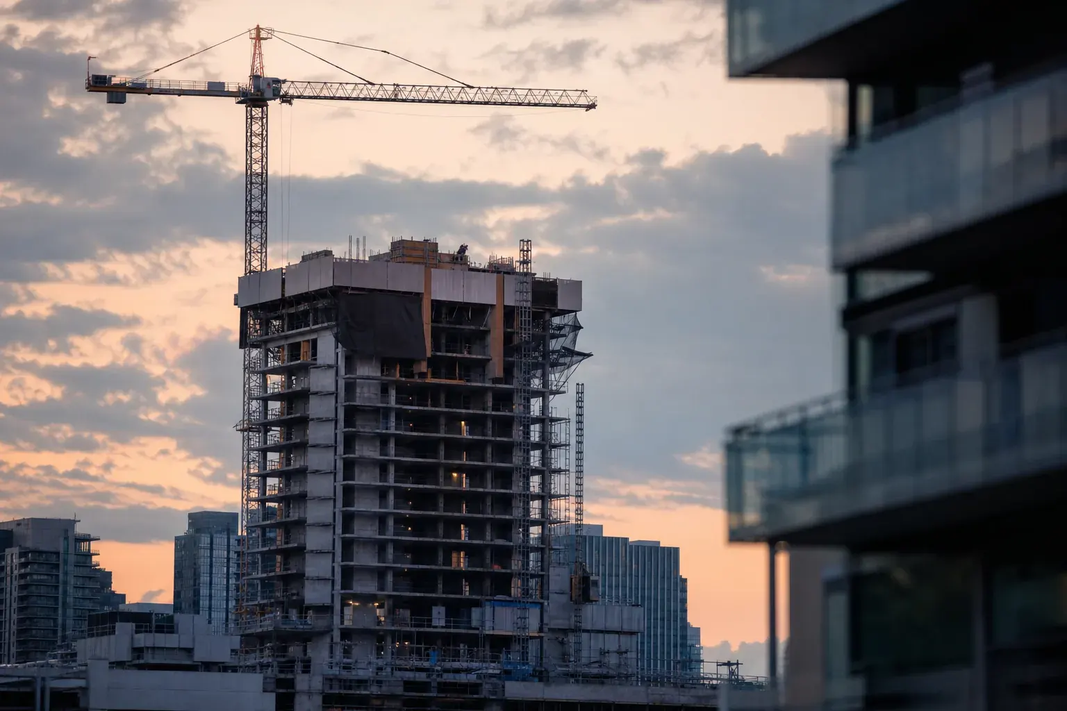 High rise under construction